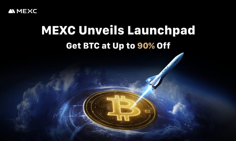 mexc-officially-unveils-launchpad-platform:-acquire-btc-at-up-to-90%-discount